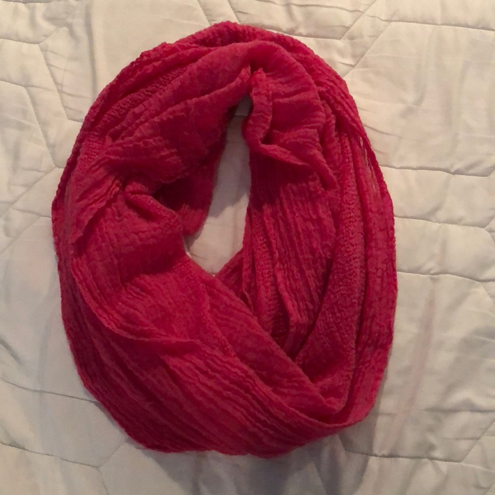 Cute pink scarf
